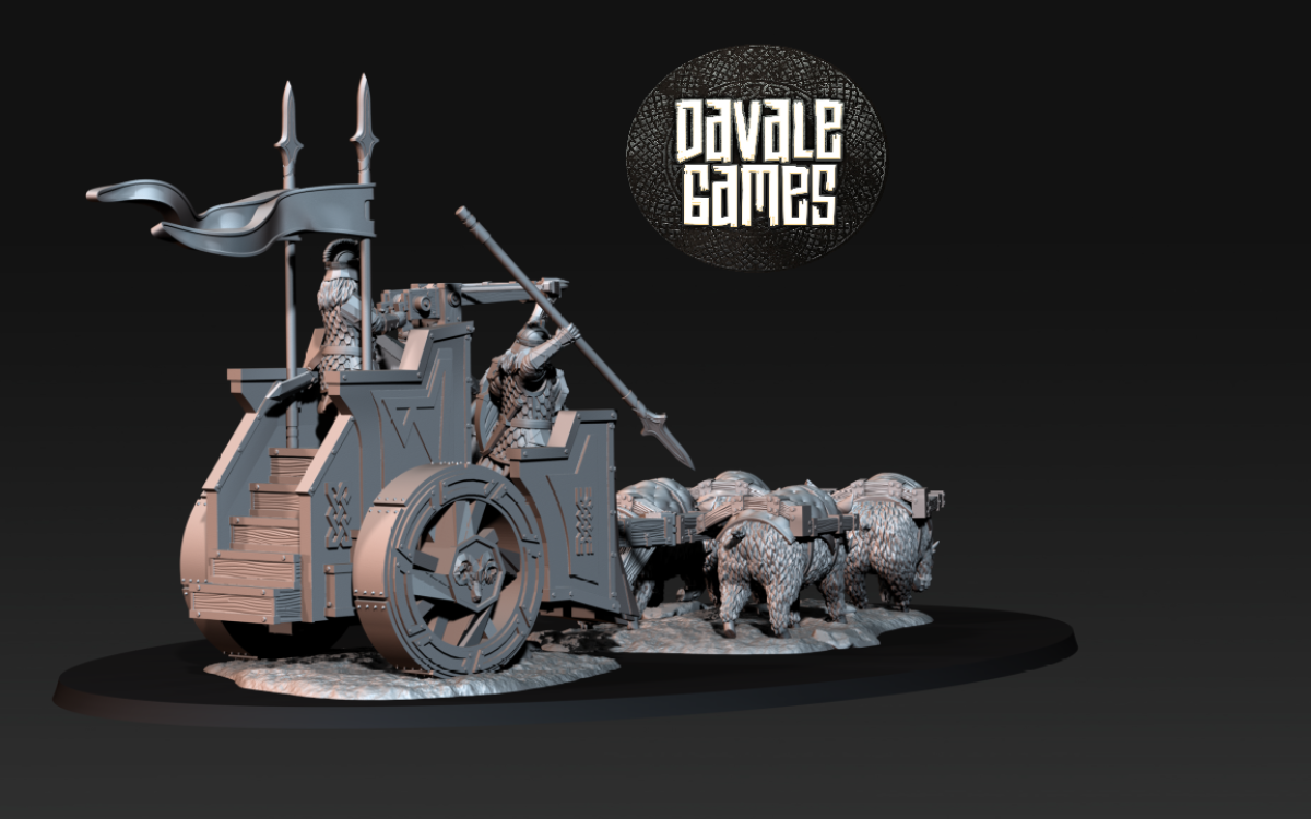 Iron Dwarves Chariot